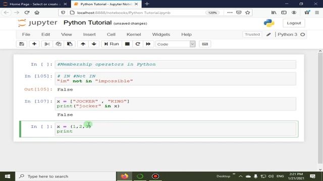 Membership Operators In Python | Python 4 You | Lecture 38 смотреть онлайн