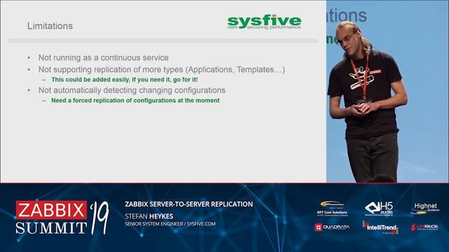 Stefan Heykes - Zabbix server-to-server replication смотреть онлайн