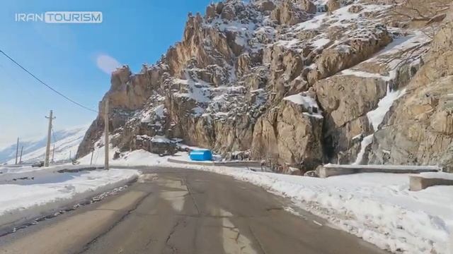 TEHRAN 2022: Driving Tour In Imamzadeh Davood In Winter - IRAN 4K 60fps