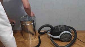 Циклонный фильтр. Насадка "на ведро"