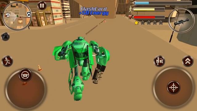 ► City Robot Battle #6 (Naxeex Corp) Grand Robot cars Carbot Android Gameplay смотреть онлайн