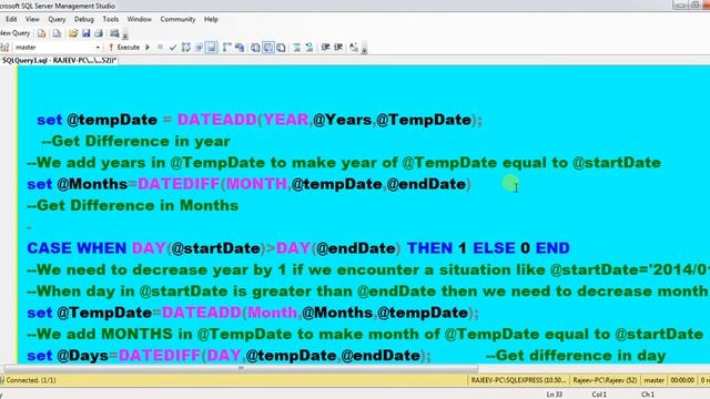 Most Simple way to Calculate Age using SQL (UPDATED) смотреть онлайн