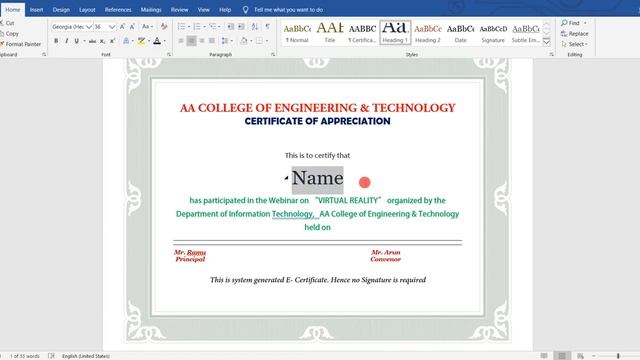 How to Generate Mass Volume of E- Certificates using Mailmerge in MS-Word & MS- Excel?.... смотреть онлайн
