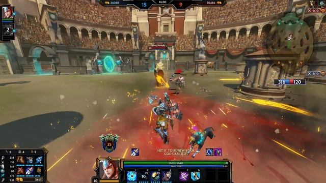 SMITE Erlang Shen 2v2 Arena смотреть онлайн