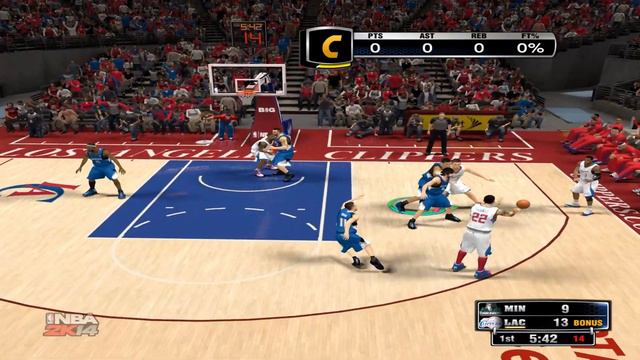 ПЕРВАЯ ИГРА ВЕМБАНЬЯМЫ В NBA И СОТРУДНИЧЕСТВО С NIKE | ПРОХОЖДЕНИЕ MYCAREER NBA2K14 смотреть онлайн