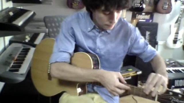 Fingerstyle on Takamine EG260C смотреть онлайн