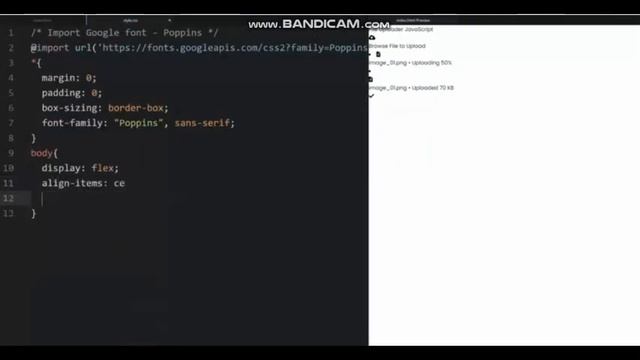 How To Upload Progress Bar In HTML,CSS and Java Script смотреть онлайн