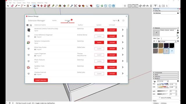 How to uninstall SketchUp plugin смотреть онлайн