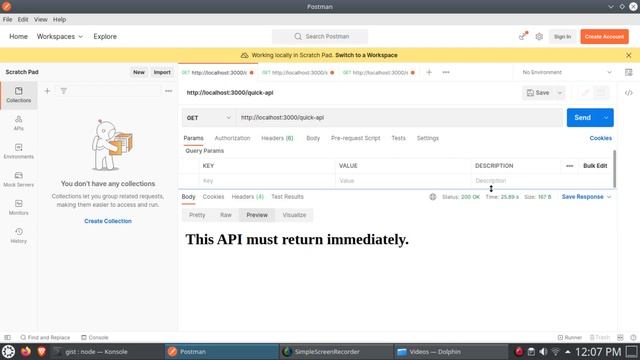 [Node.js] Impact of synchronous functions on the rest of the application смотреть онлайн