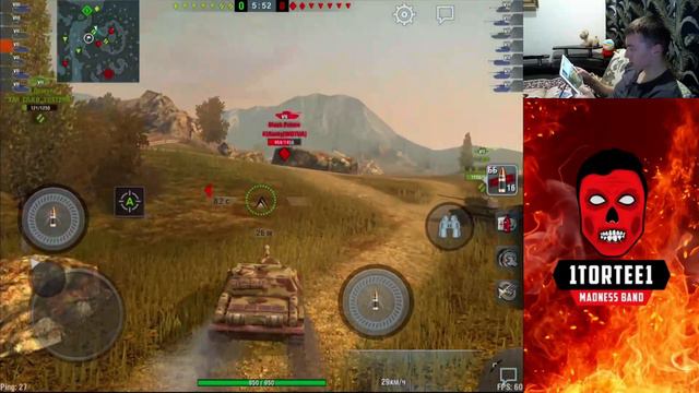 СУ-122-44 в наши дни WoT Blitz смотреть онлайн