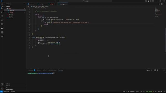 Server Sent Events in Go смотреть онлайн