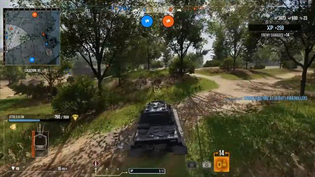 WOT CONSOLE PS4 / 8,8 cm PaK 43 Jagdtiger / Gameplay смотреть онлайн