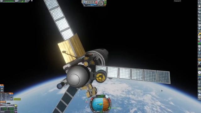 Kerbal Space Program #8 - посадка на гилли и дюну, начало строительства космической станции