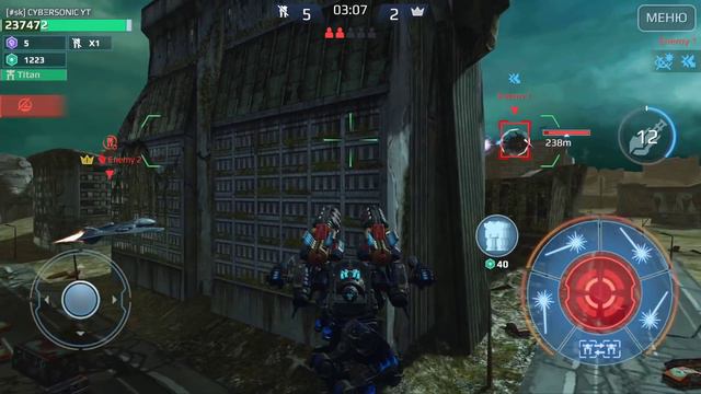 Урон не проходит. В последнем бою немного побомбило ::: War Robots смотреть онлайн