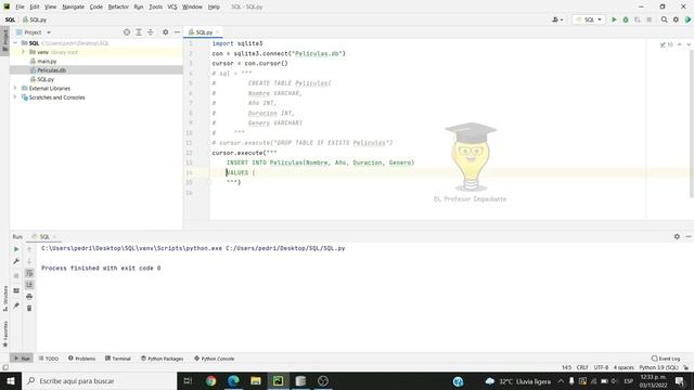 SENTENCIA WHERE SQLite en Python. Curso SQL en Python desde CERO смотреть онлайн