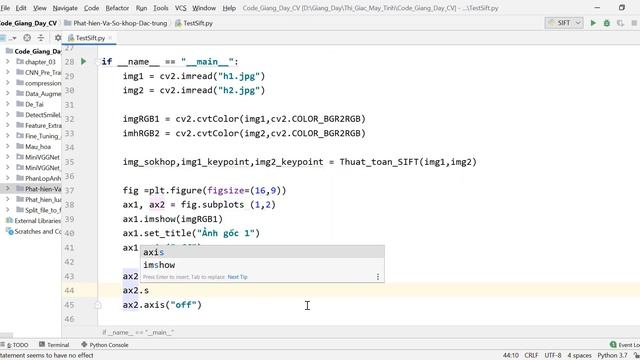 So khớp điểm đặc trưng keypoint trong ảnh || Thuật toán SIFT смотреть онлайн
