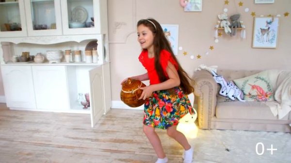 Tay and Egor play with giant Teddy bear|Pretend play with kidsbox play