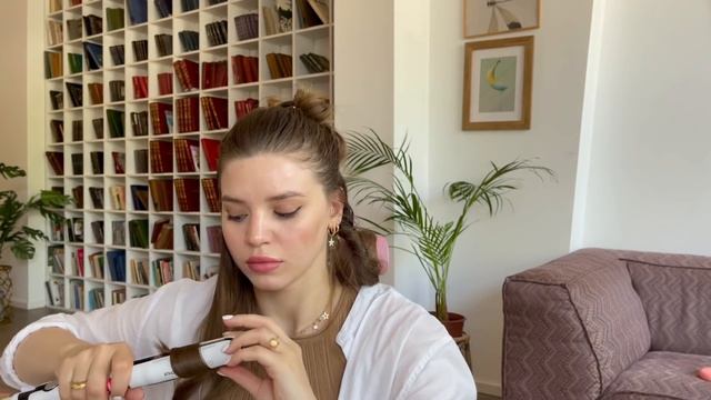 Объёмная укладка на стрижку каскад. Накрутить на утюжок и бигуди!