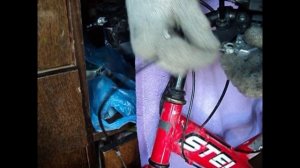 Ремонт передних тормозов на велосипеде STELS Navigator 400