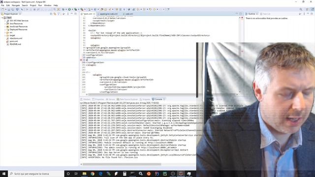 GAE deploy appcfg parte 3 смотреть онлайн