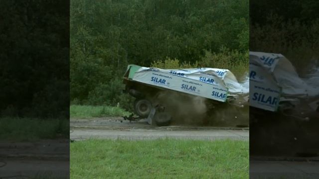 #crashtest #краштест #зил не проскочил
