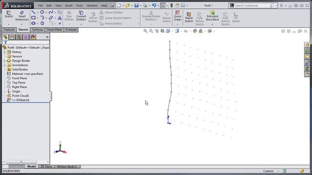 SOLIDWORKS tech tip: Importing Point Cloud data into SOLIDWORKS смотреть онлайн