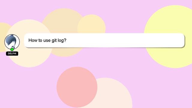 How to use git log? смотреть онлайн