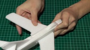 ✈️ САМОЛЁТ ИЗ ПЕНОПЛАСТА С КАТАПУЛЬТОЙ