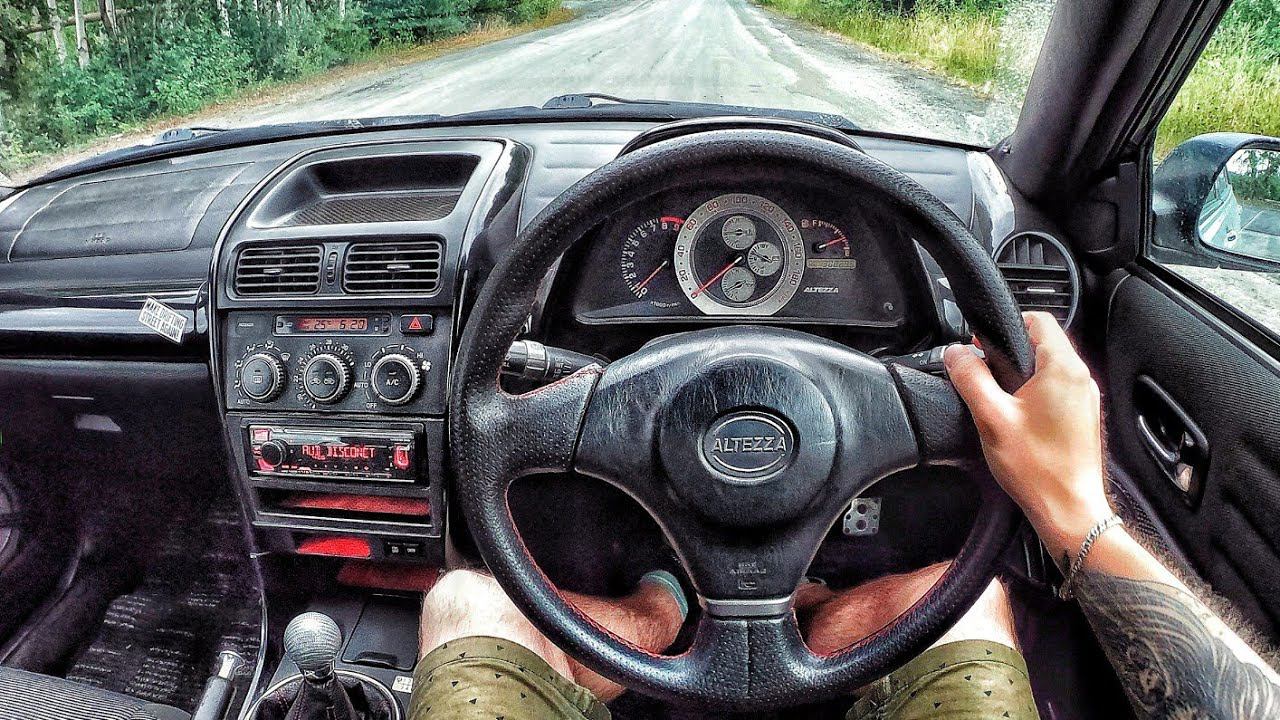 2000 Toyota Altezza 2.0 MT RS200 - POV TEST DRIVE
