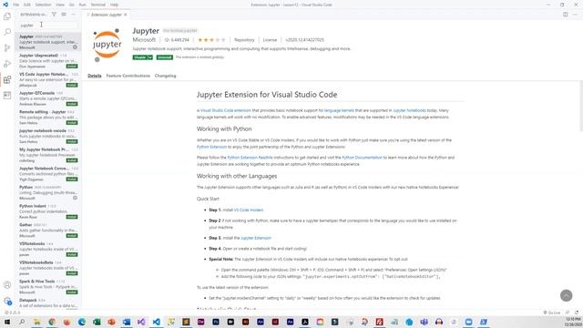 adding python extensions to vscode смотреть онлайн