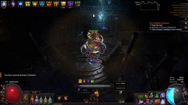 [PoE 3.23] Penance Brand Sanctum run 11 min смотреть онлайн