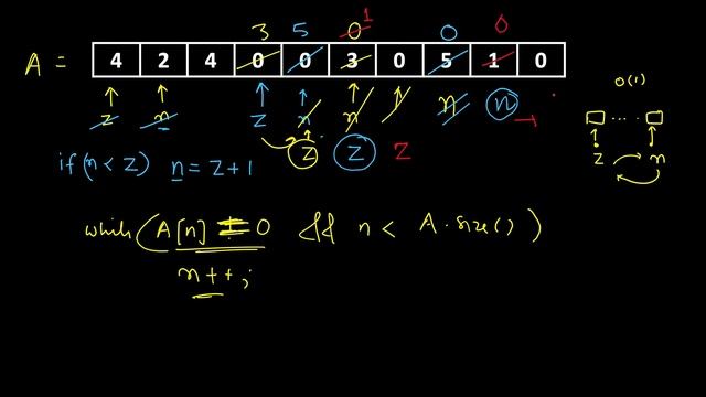 LeetCode #283: Move Zeros | Move Zeros to end of array | Facebook Coding Interview смотреть онлайн