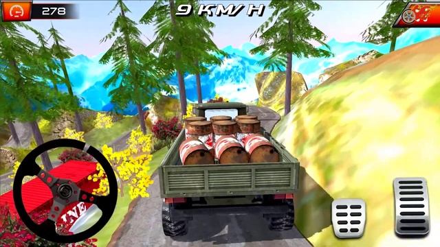 Mountain Cargo Tanker Heavy Trailer Truck - Offroad Transport Truck Drive | Android Gameplay смотреть онлайн