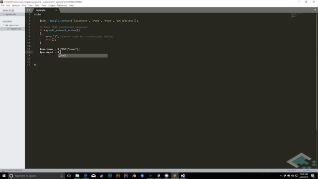 Unity & MySQL Databases, Part 2: Registering Users смотреть онлайн