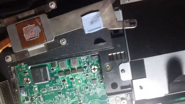 Замена термопрокладка Replacing The Thermal Pad