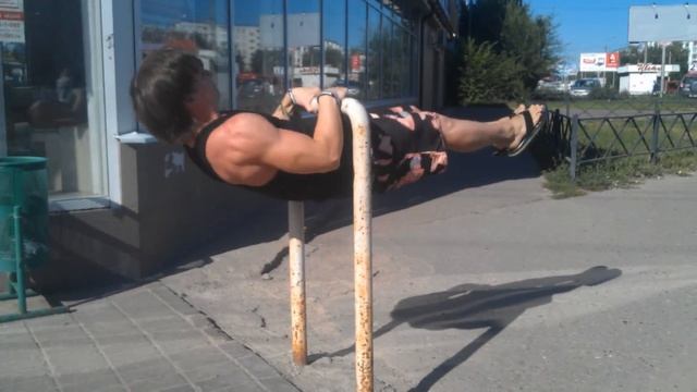 Front lever pull ups \ Подтягивания в переднем висе NIIIIIIIIIIK смотреть онлайн