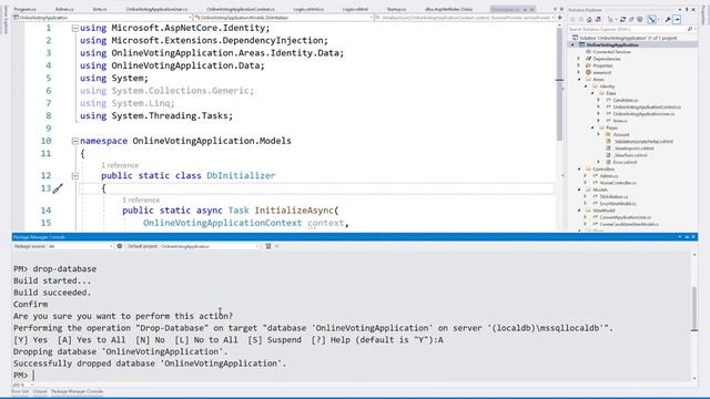 fail: Microsoft.EntityFrameworkCore.Database.Command[20102] | Fix error | ASP.NET CORE смотреть онлайн