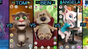 FNAF 🆚️ TOM 🆚️ BEN 🆚️ ANGELA 🆚️  GINGER Who Is Best ? 👌 🤣 | Tom The Singer