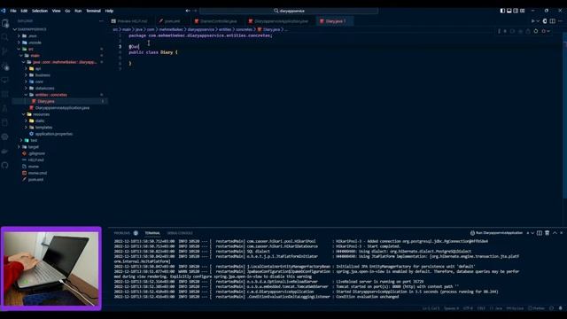 Diary app development - Spring Boot, Angular, React Native, Postgresql - Study With Me - No Talking смотреть онлайн