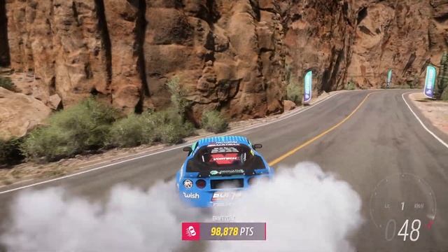 Canyon Sweep Drift Zone | Summer Seasonal Challenge | Rally Adventure | Forza Horizon 5 смотреть онлайн
