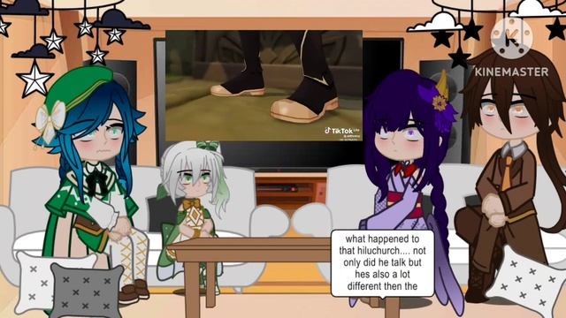 Genshin Impact react to Archon Quest Caribert|late post-| смотреть онлайн