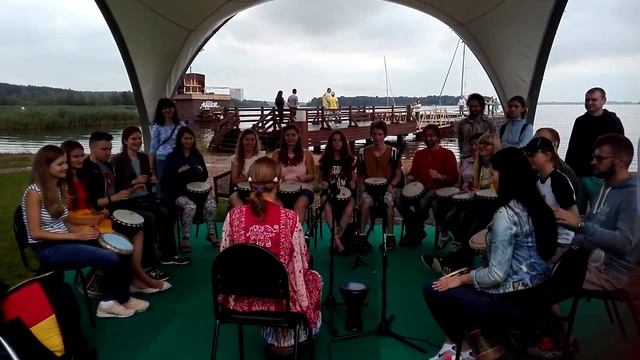 Барабанный Круг в Годел Текнолоджис - 06.08.2017 г. смотреть онлайн