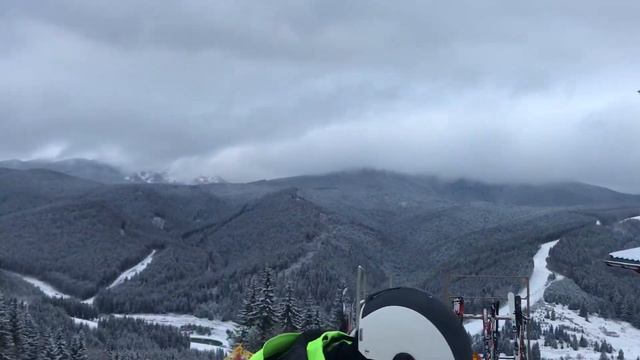 Буковель, третій раз катаюсь на лижах, іде сніг, Готель Діамант, топовий відпочинок у спа смотреть онлайн