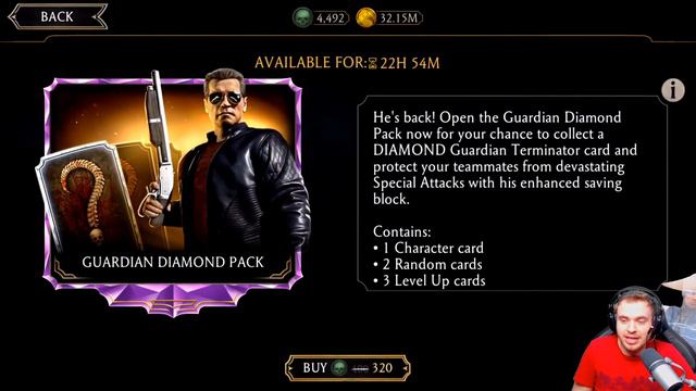 MK Mobile. Can We Get 6 Guardian Terminator with 40K Souls? Epic Pack Opening. смотреть онлайн