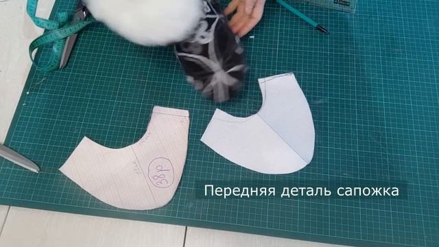 Как раскроить и сшить теплые меховые сапожки своими руками