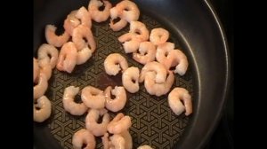 Вкуснейшие макароны с королевскими креветками.