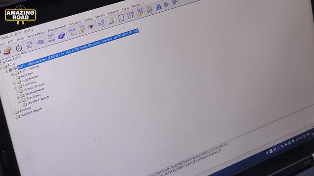 Renew And Pair Instrument Cluster From Facelift Mercedes W211 On Prefacelift Via Vediamo & SEED KEY