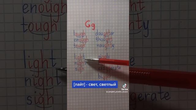 Правила чтения буквосочетаний с Gg смотреть онлайн