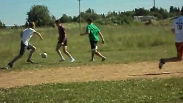 Лампово - Дружная горка. 1-й гол Дружной.AVI смотреть онлайн