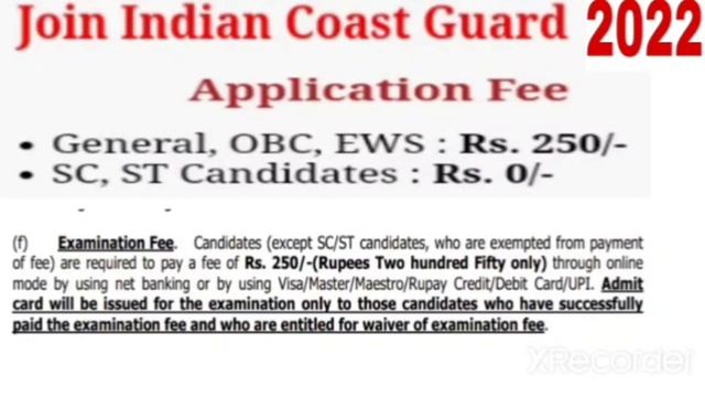 Coast Guard Recruitment 2021 | Navik GD, DB, Yantrik Notification, Eligibility, Process, Admit Card смотреть онлайн
